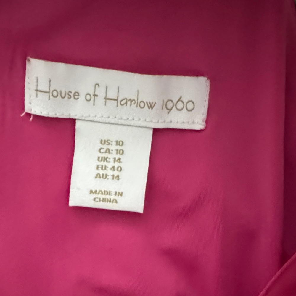 House of Harlow 1960 Fuchsia Mini Dress - Picture 2 of 5